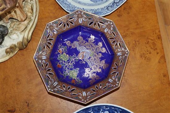 A quantity of Chinese blue and white ceramics, etc.